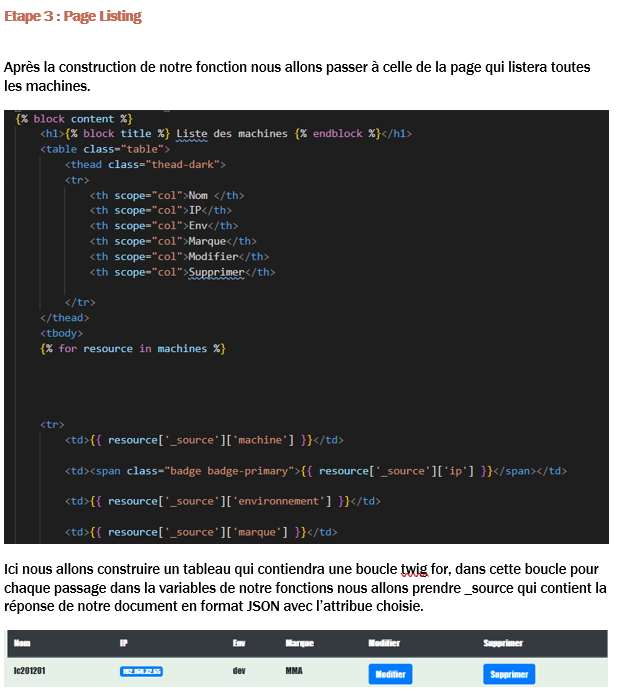 Dev Web