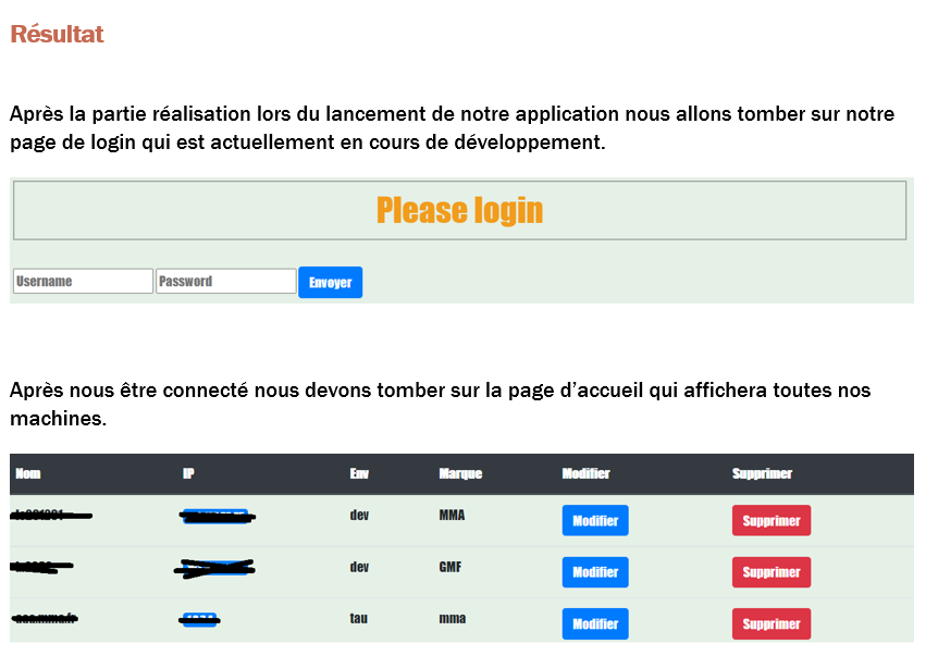 Dev Web