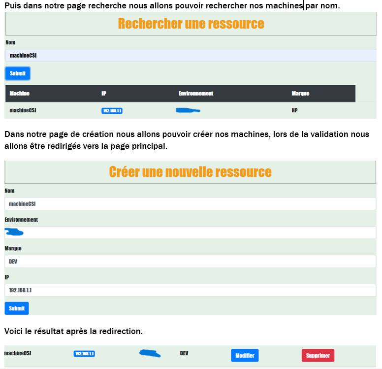 Dev Web